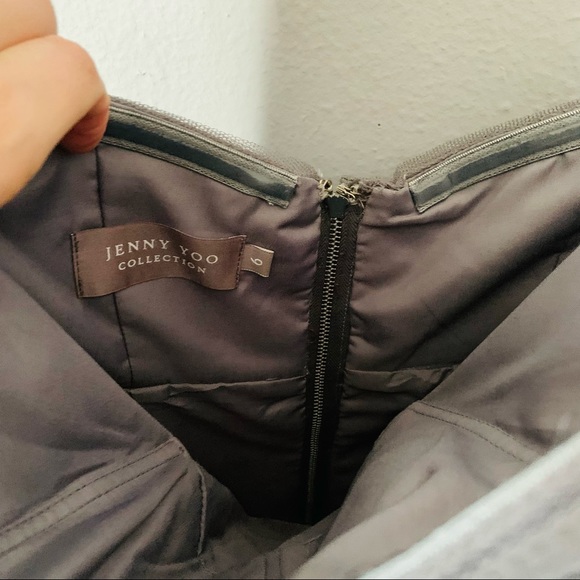 Jenny Yoo Annabelle strapless Bridesmaid Dress - Picture 3 of 8